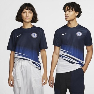 Top Nike Chelsea FC Maneca Scurta Football Barbati Albi Obsidienne Albi | GFZL-71306